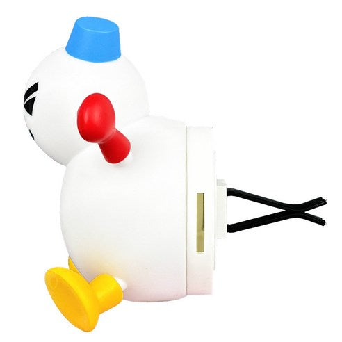 Belle Amant Crayon Shin-chan Movie Snowman Refillable Car Air Freshener, White Musk, 1 piece