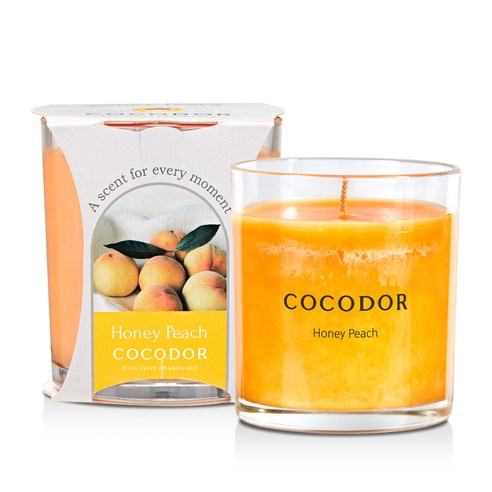 Cocodor Premium Candle, Honey Peach, 170g, 1 piece