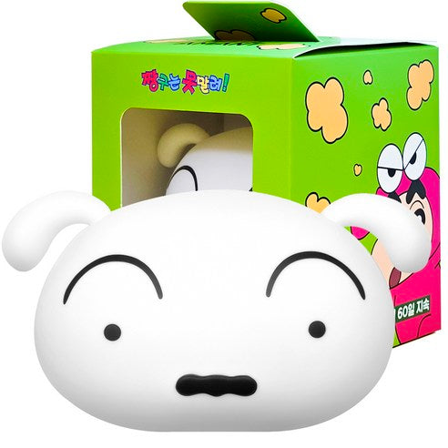 Belle Amant Crayon Shin-chan Big Face Car Air Freshener Whitey, Fresh Cotton, 1 piece