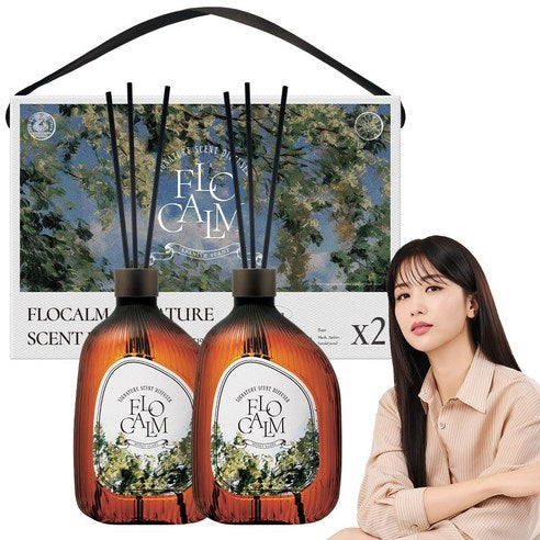 Plocam European Fragrance Signature Large Capacity Diffuser Gift Set, 1 Set, Mona Lisa Scent