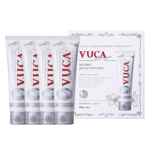 Vuca Classic Whitening Toothpaste, 100g, 4 Pack