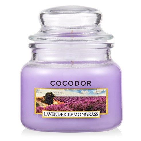 Cocodor Small Jar Candle, Lavender & Lemongrass, 95g, 1 piece