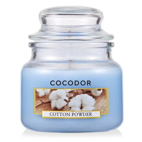 Cocodor Small Jar Candle, Cotton Powder, 95g, 1 piece