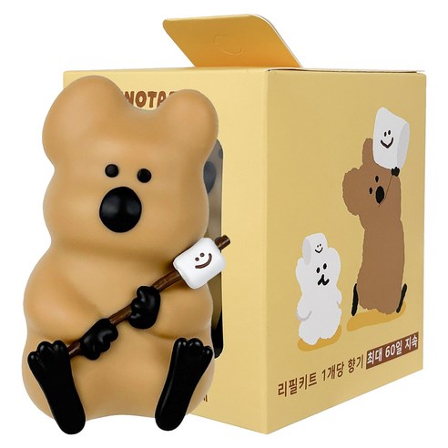 Belle Amant Dainotain Quokka Figure Car Air Freshener, Signature, 1 piece