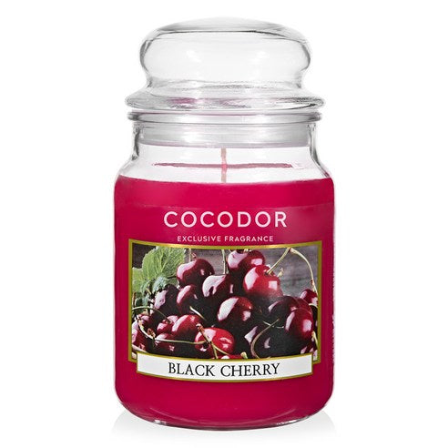 Cocodor Rajiza Candle, Black Cherry, 510g, 1 piece