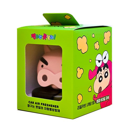 Belle Amant Crayon Shin-chan Big Face Car Air Freshener Buri Burimon, Fresh Cotton, 1 piece