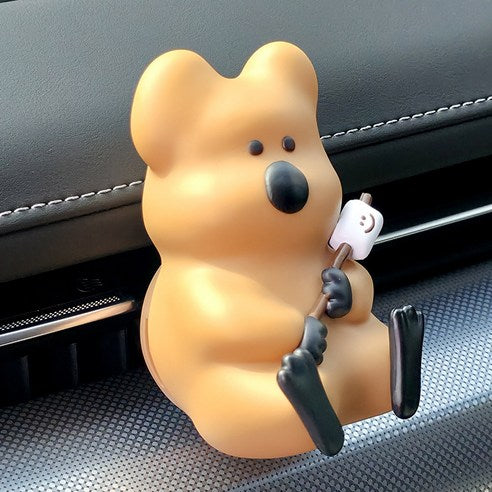 Belle Amant Dainotain Quokka Figure Car Air Freshener, Signature, 1 piece