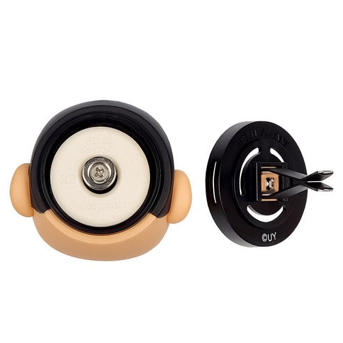 Belle Amant Crayon Shin-chan Big Face Car Air Freshener, Jang-gu, Black Cherry, 1 piece