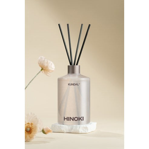 Kundal Large Capacity Perfume Diffuser, Fibercitic Set, Hinoki 500mlx2