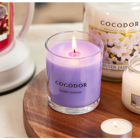 Cocodor Premium Candle, Garden Lavender, 170g, 1 piece