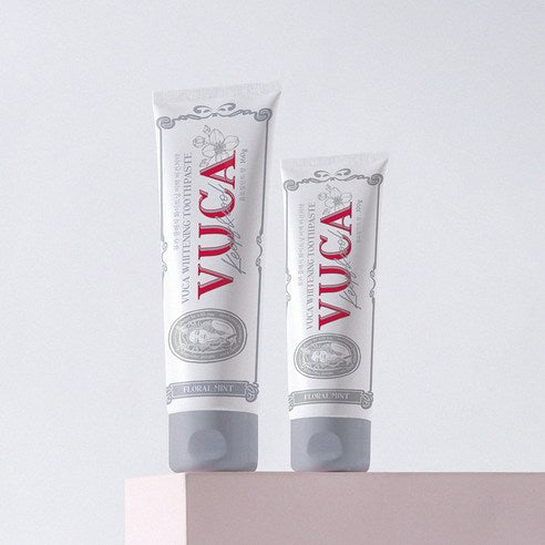 Vuca Classic Whitening Toothpaste, Floral Mint, 160g, 12 Pack