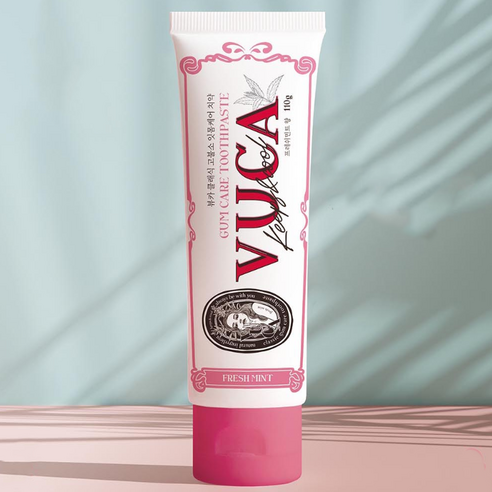 Vuca Classic High-Fluoride Fresh Mint Gum Care Toothpaste, 110g, 4 Pack