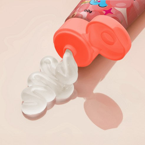 Vuca Junior Mild Fluoride Vegan Toothpaste Peach Flavor, 110g, 4 Pack