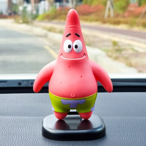 Belle Aman SpongeBob Figure Car Air Freshener Patrick, Fresh Cotton, 1 piece