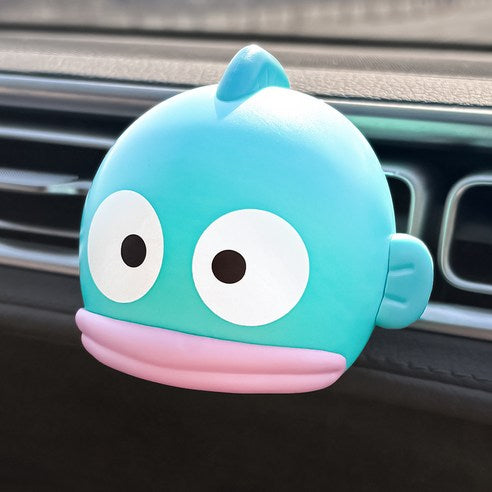 Belle Amant Sanrio Han Gyodong Big Face Car Air Freshener, Signature, 1 piece