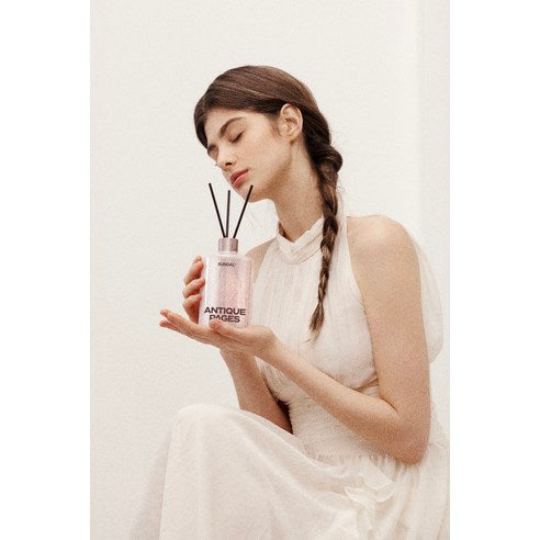 Kundal Large Capacity Perfume Diffuser, Fibercitic Set, Antique Pages 500mlx2