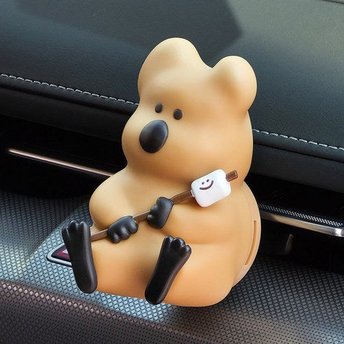 Belle Amant Dainotain Quokka Figure Car Air Freshener, Signature, 1 piece