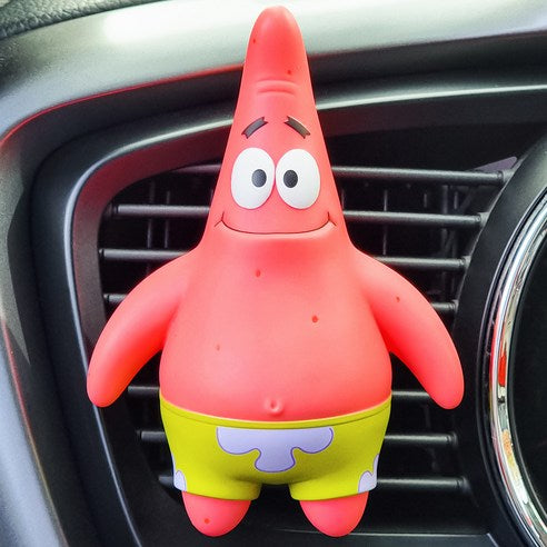 Belle Aman SpongeBob Figure Car Air Freshener Patrick, Fresh Cotton, 1 piece
