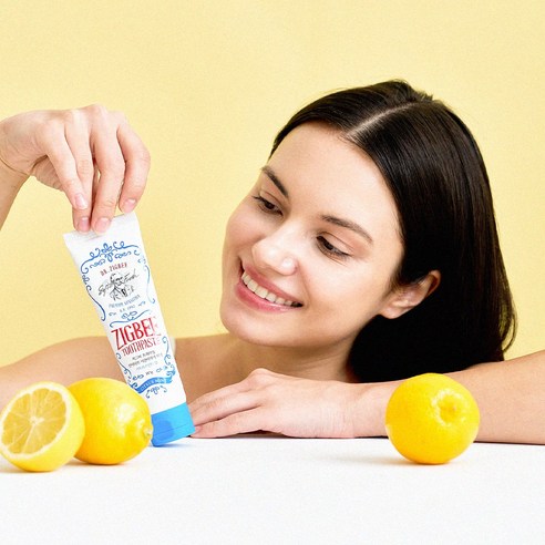 Sensitivity reduction 61%, Zigbee large-capacity sensitive-teeth care toothpaste, Citrus Mint scent, 4 pcs, 117g