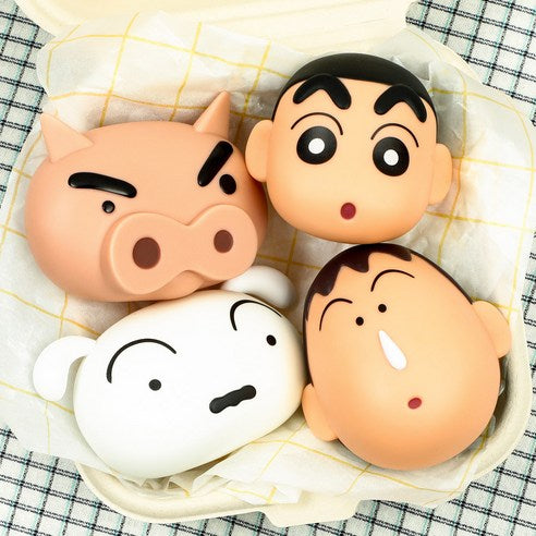 Belle Amant: Crayon Shin-chan Big Face Car Air Freshener Menggu, Fresh Cotton, 1 piece