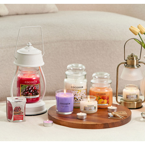 Cocodor Premium Candle, Garden Lavender, 170g, 1 piece