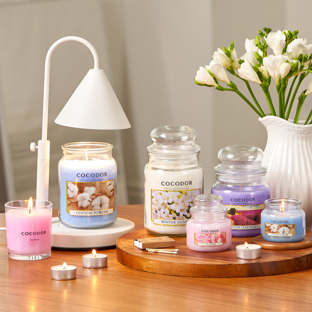 Cocodor Rajiza Candle, Lavender & Lemongrass, 510g, 1 piece