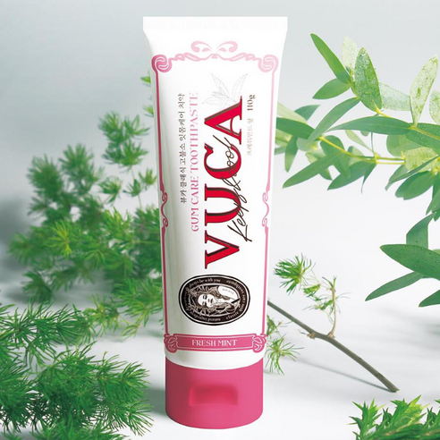 Vuca Classic High-Fluoride Fresh Mint Gum Care Toothpaste, 110g, 4 Pack