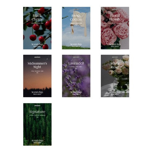 Belle Amant Scent Chip Car Air Freshener Sachets 20g, 2-Pack, Lavender, 1 piece