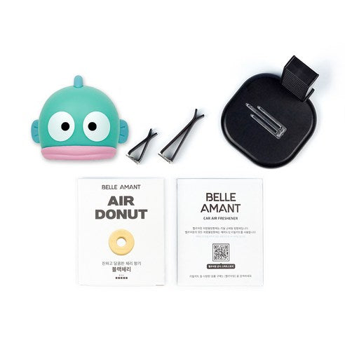 Belle Amant Sanrio Han Gyodong Big Face Car Air Freshener, Signature, 1 piece
