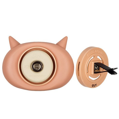 Belle Amant Crayon Shin-chan Big Face Car Air Freshener Buri Burimon, Fresh Cotton, 1 piece