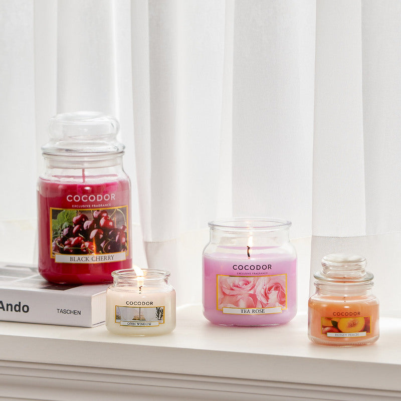 Cocodor Rajiza Candle, Honey Peach, 510g, 1 piece