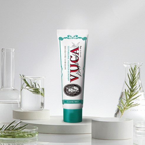 Vuca Advanced High Fluoride Sensitive Toothpaste Classic Mint Flavor, 110g, 4 Pack