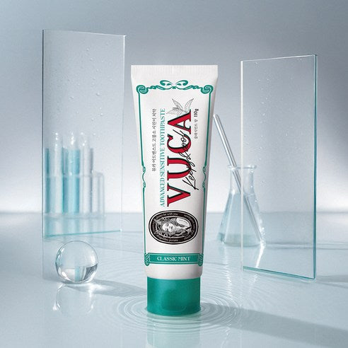 Vuca Advanced High Fluoride Sensitive Toothpaste Classic Mint Flavor, 110g, 4 Pack