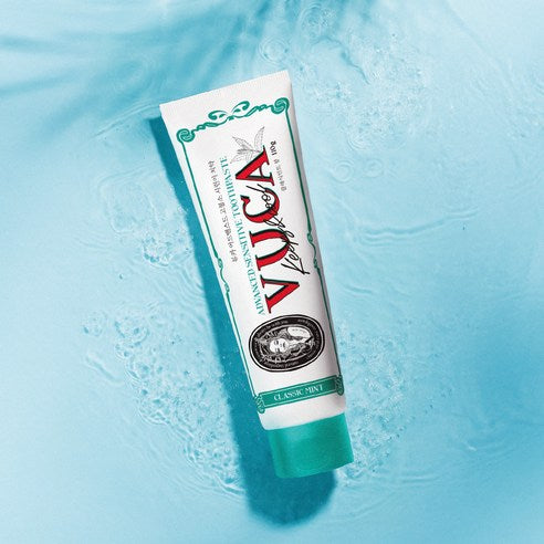Vuca Advanced High Fluoride Sensitive Toothpaste Classic Mint Flavor, 110g, 8 Pack